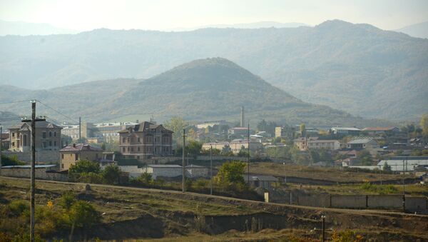 Pogled na Stepanakert u Nagorno-Karabahu - Sputnik Srbija
