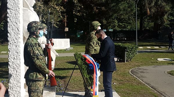 „Те борбе нас обавезују да будемо и сада на истој страни“: Обележено ослобођење Београда /видео/ - Sputnik Србија