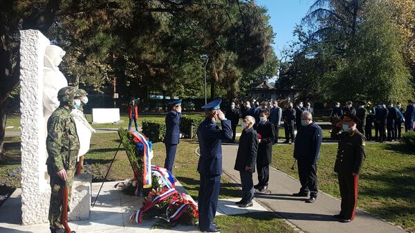 „Те борбе нас обавезују да будемо и сада на истој страни“: Обележено ослобођење Београда /видео/ - Sputnik Србија