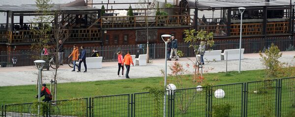 Savska promenada o oktobru u Beogradu Savska promenada o oktobru u Beogradu - Sputnik Srbija