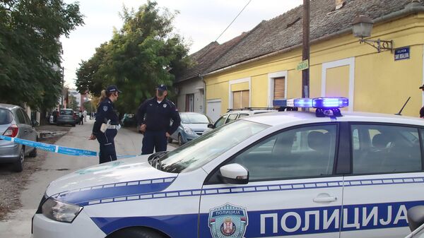 Policijski uviđaj u Novom Sadu - Sputnik Srbija
