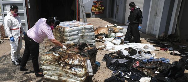 Тела пронађена у контејнеру који је из Србије стигао у Парагвај - Sputnik Србија