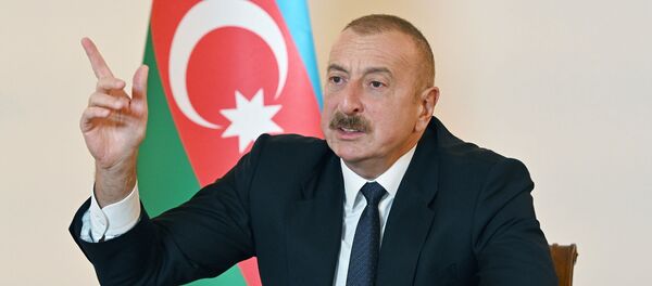 Predsednik Azerbejdžana Ilham Alijev - Sputnik Srbija