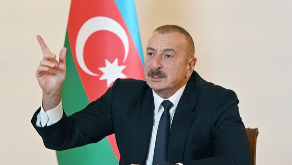 Predsednik Azerbejdžana Ilham Alijev - Sputnik Srbija