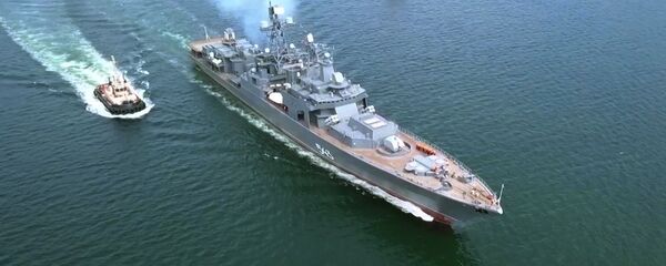 Руски брод Тихоокеанске флоте „Маршал Шапошњиков“  - Sputnik Србија