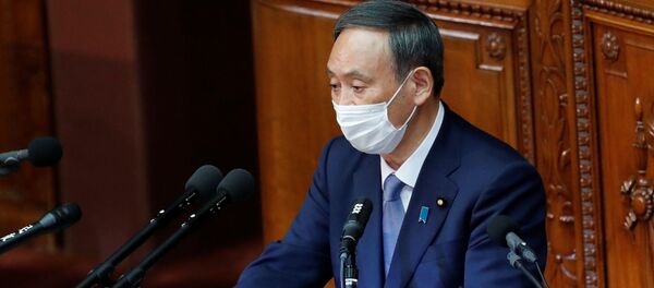 Premijer Japana Jošihide Suga - Sputnik Srbija