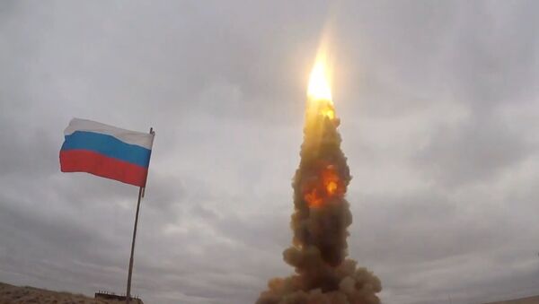 Lansiranje nove rakete za protivraketnu odbranu na poligonu Sari-Šagan u Kazahstanu - Sputnik Srbija