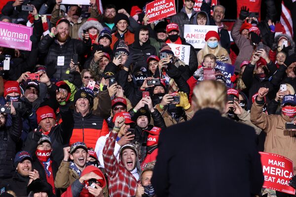 Трамп је већ победио, какви год резултати избора да буду Трамп је већ победио, какви год резултати избора да буду - Sputnik Србија