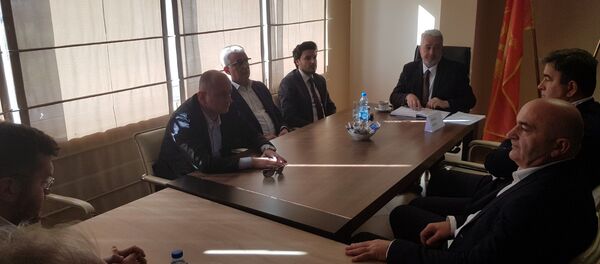Sastanak mandatara Zdravka Krivokapića sa liderima iz koalicija „Za budućnost Crne Gore“, „Mir je naša nacija“ i „Crno na bijelo“  - Sputnik Srbija