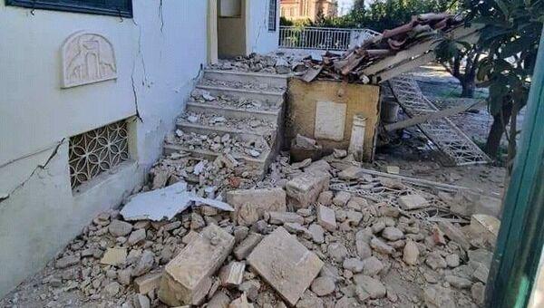 Prve slike sa Samosa nakon snažnog zemljotresa - Sputnik Srbija