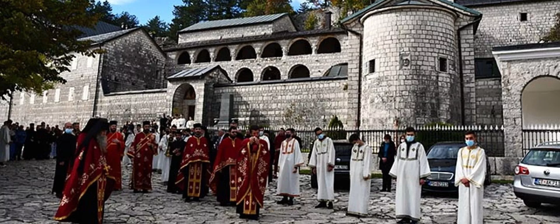 Episkop Joanikije služio pomen mitropolitu Amfilohiju u Cetinjskom manastiru - Sputnik Srbija, 1920, 07.09.2021