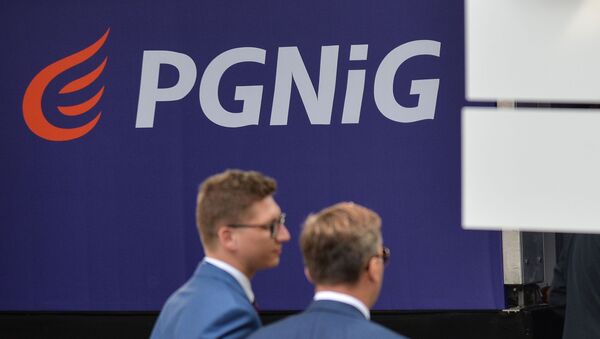 Logo Poljske naftne kompanije PGNiG - Sputnik Srbija