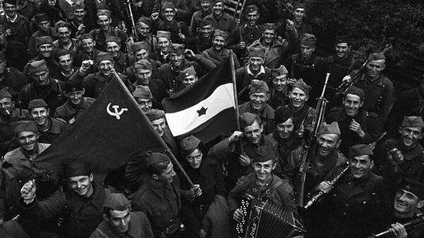 Veliki otadžbinski rat 1941-1945. Oslobođenje Beograda, oktobar 1944. - Sputnik Srbija