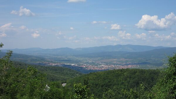 Pogled na Knjaževac sa Tresibabe - Sputnik Srbija