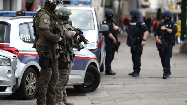 Policija i vojska na ulicama Beča dan posle teroristikog napada - Sputnik Srbija