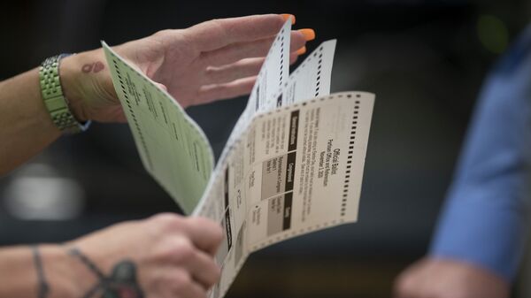 Бројање гласова после председничких избора у САД - Sputnik Србија