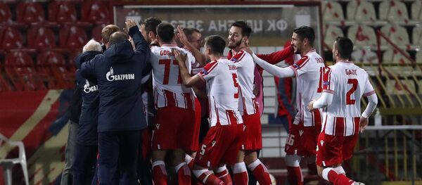 Fudbaleri Crvene zvezde - Sputnik Srbija