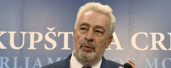 Премијер Црне Горе Здравко Кривокапић Премијер Црне Горе Здравко Кривокапић - Sputnik Србија