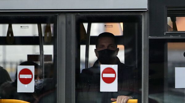 Градски превоз у Београду током пандемије вируса корона - Sputnik Србија