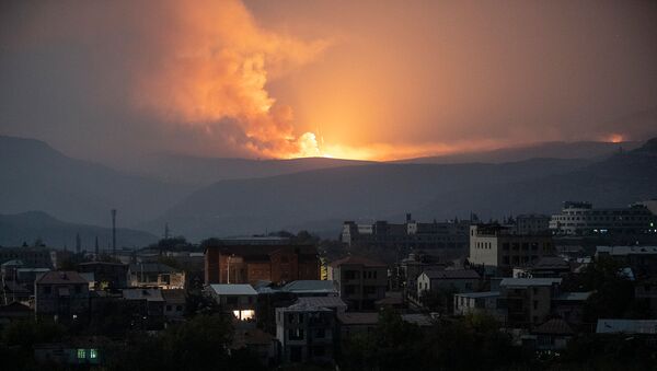 Eksplozije na jugu Stepanakerta - Sputnik Srbija