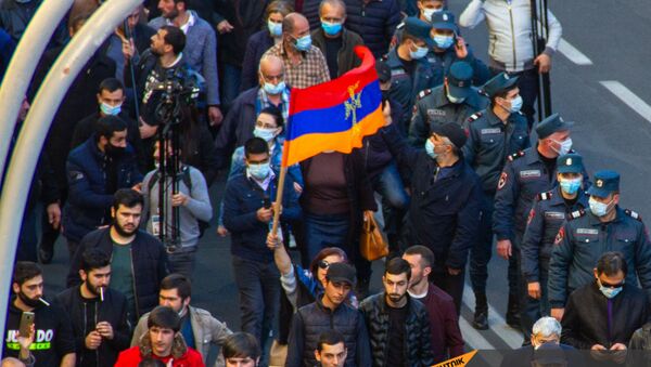 Демонстрације у Јеревану - Sputnik Србија