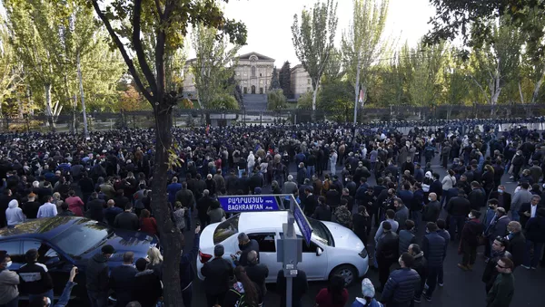 Demonstracije u Jerevanu - Sputnik Srbija