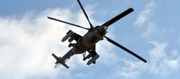 Ruski vojni helikoper Mi-24 - Sputnik Srbija