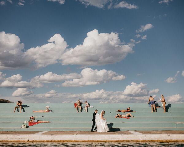Fotografija australijskog fotografa Kigana Kronina, finaliste u kategoriji „Najbolja lokacija“ na takmičenju Međunarodni fotograf za venčanje 2020. godine. - Sputnik Srbija
