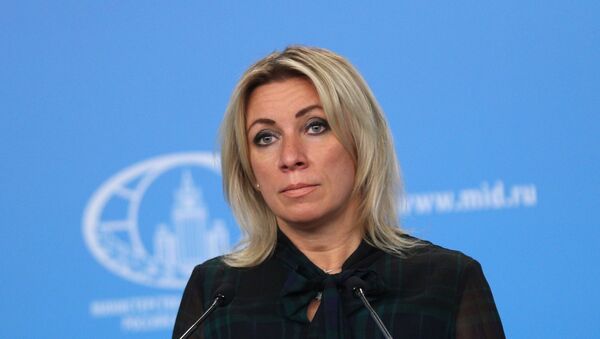 Портпаролка Министарства спољних послова Русије Марија Захарова - Sputnik Србија