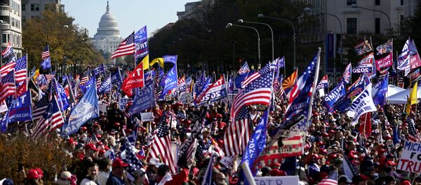 Протест Марш милиона у Вашингтону у знак подршке Доналду Трампу Протест Марш милиона у Вашингтону у знак подршке Доналду Трампу - Sputnik Србија
