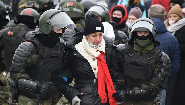 Završen protest u Minsku - Sputnik Srbija