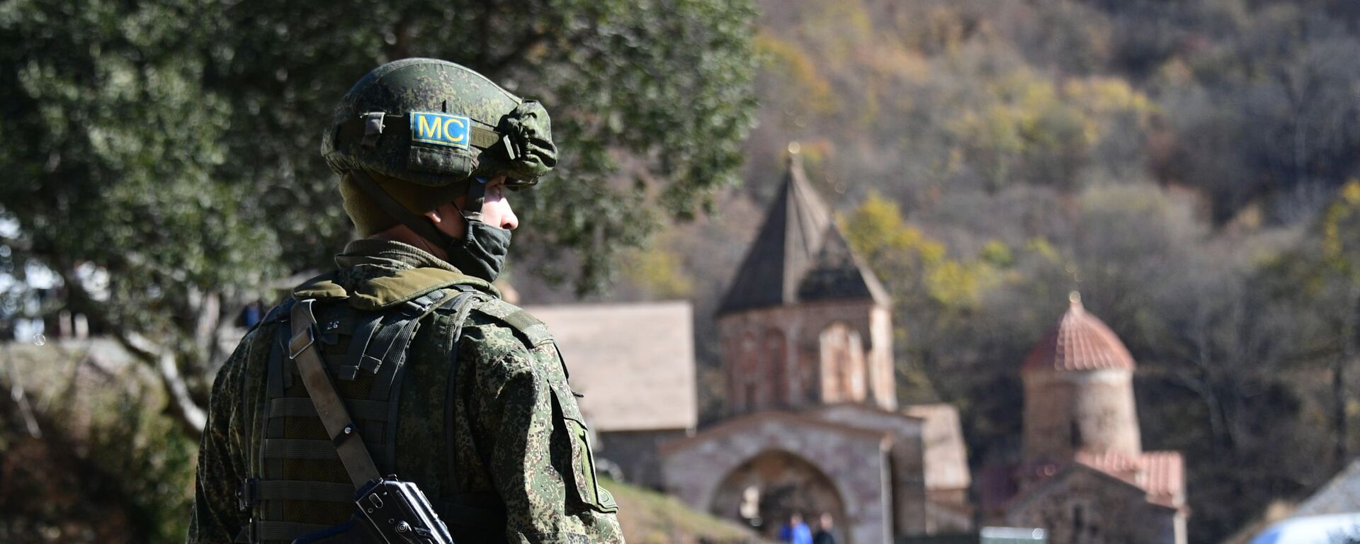 Руске мировне снаге обезбеђују манастир Дадиванк у Нагорно-Карабаху - Sputnik Србија, 1920, 05.10.2023