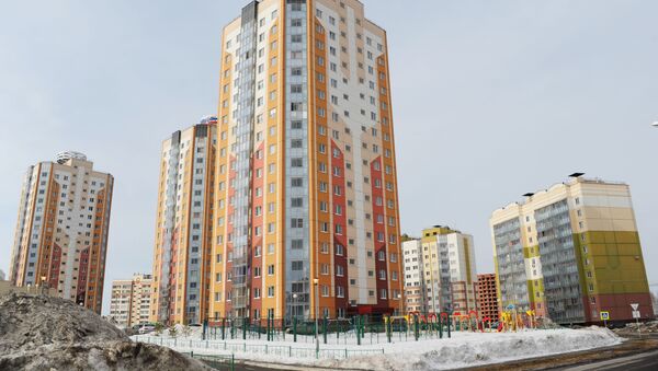 Stambene zgrade u Tomsku - Sputnik Srbija