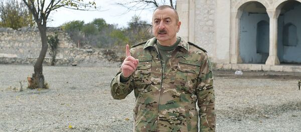 Predsednik Azerbejdžana Ilham Alijev - Sputnik Srbija