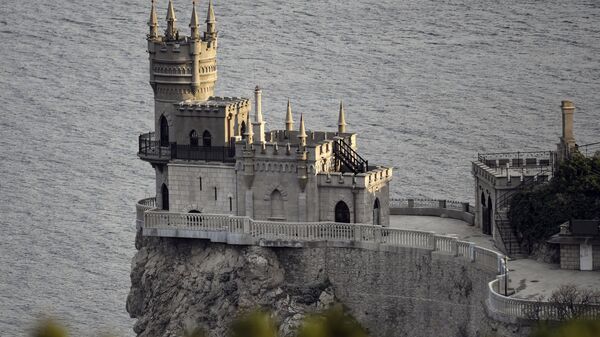 Zamak Lastino gnezdo na Krimu - Sputnik Srbija