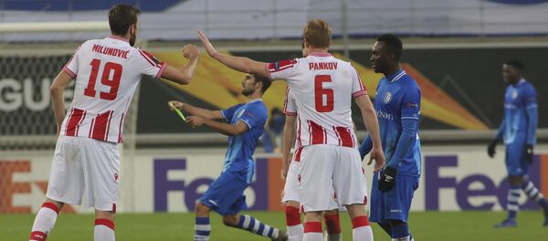 Crvena zvezda pobedila Gent  - Sputnik Srbija