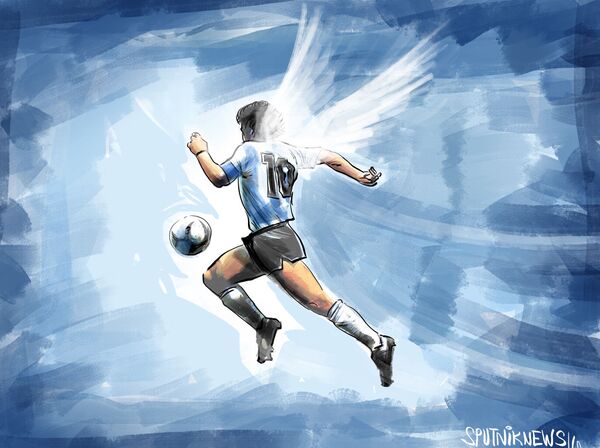 Бивши голман Звезде: Марадона — добар и несрећан човек - Sputnik Србија