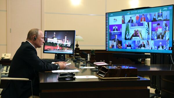 Руски председник Владимир Путин на самиту Г20 - Sputnik Србија