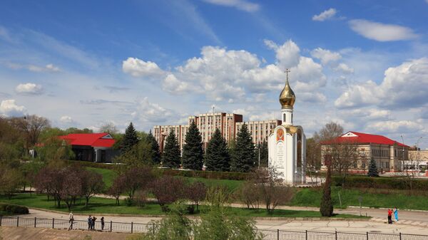 Pogled na zgradu vlade u pridnjestrovskom Tiraspolju - Sputnik Srbija