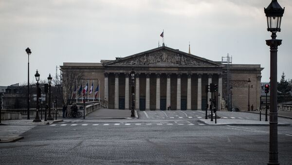 Зграда француске Националне скупштине у Паризу - Sputnik Србија