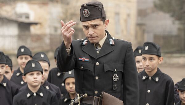 Marko Janketić kao Maks Luburić u filmu „Dara iz Jasenovca“ - Sputnik Srbija