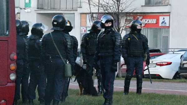 Полиција у Минску, Белорусија - Sputnik Србија
