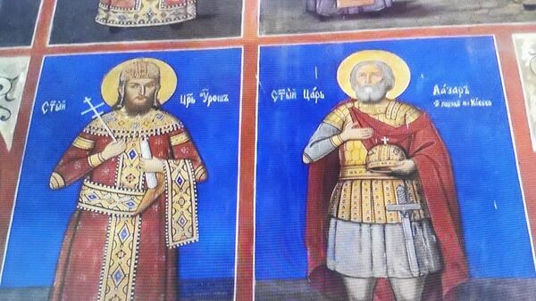 Vraćena imena na freskama srpskih svetitelja u Osogovskom manastiru - Sputnik Srbija