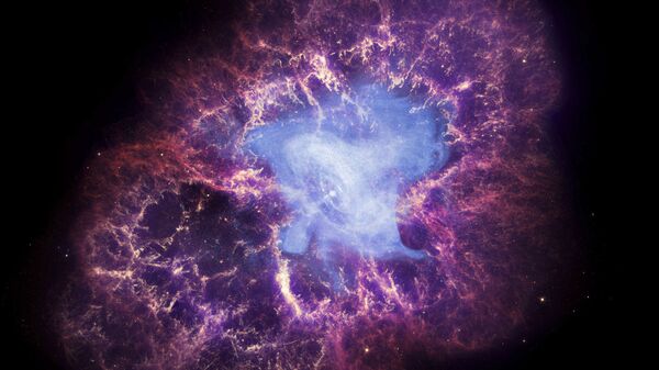 Eksplozija zvezde – neutronska zvezda u centru, koja je ostala iza eksplozije usled smrti prvobitne zvezde u sazvežđu Bika - Sputnik Srbija