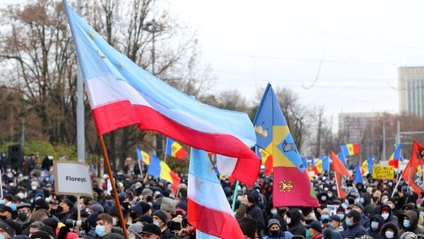 Protesti u Kišnjevu, Moldavija. - Sputnik Srbija