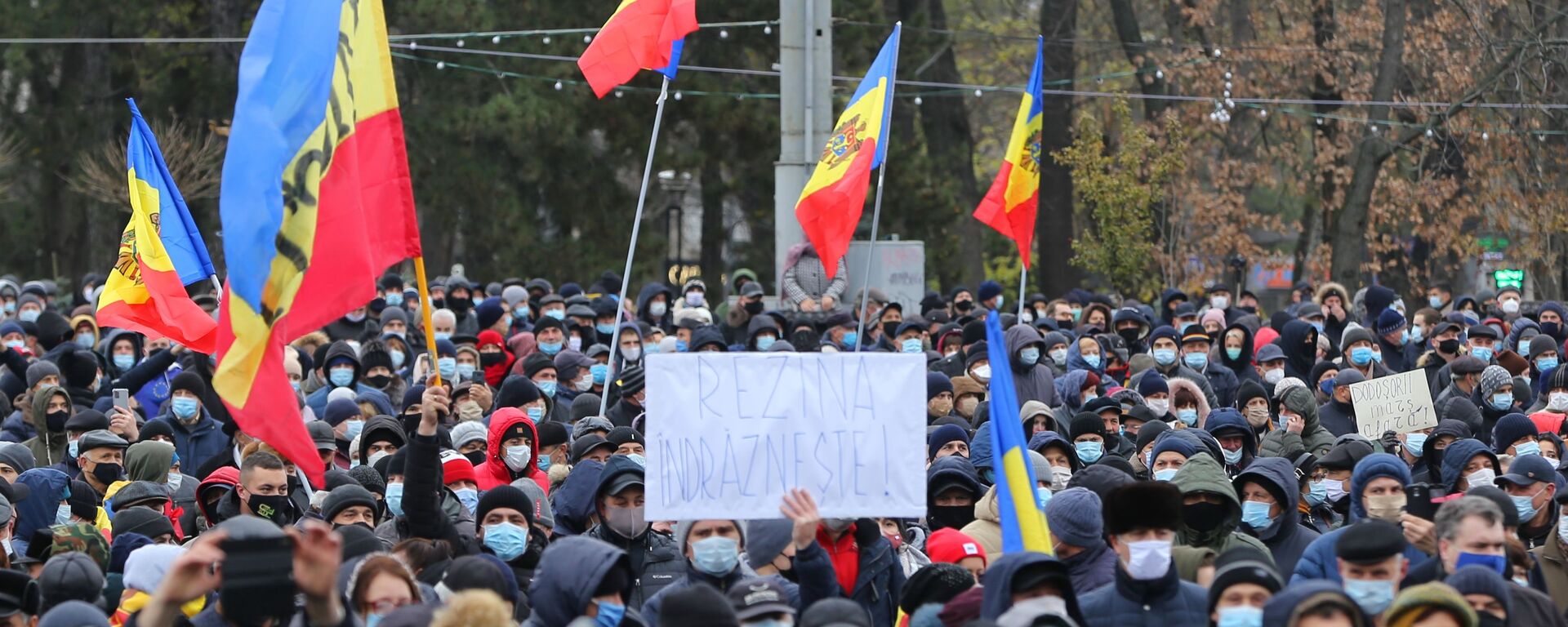 Protesti u Kišnjevu, Moldavija. - Sputnik Srbija, 1920, 16.04.2025