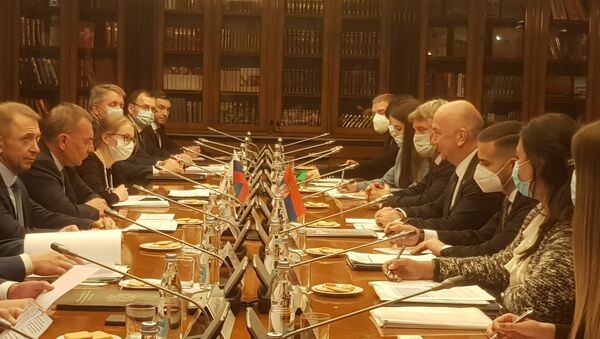 Sastanak Međuvladinog komiteta za trgovinsko-ekonomsku i naučno-tehničku saradnju Srbije i Rusije - Sputnik Srbija