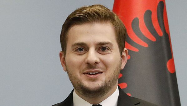 Gent Cakaj, ministar spoljnih poslova Albanije - Sputnik Srbija