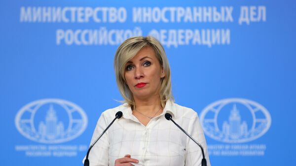 Портпаролка Министарства спољних послова Русије Марија Захарова - Sputnik Србија