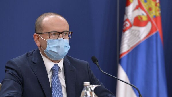 Pokrajinski sekretar za zdravstvo Zoran Gojković - Sputnik Srbija